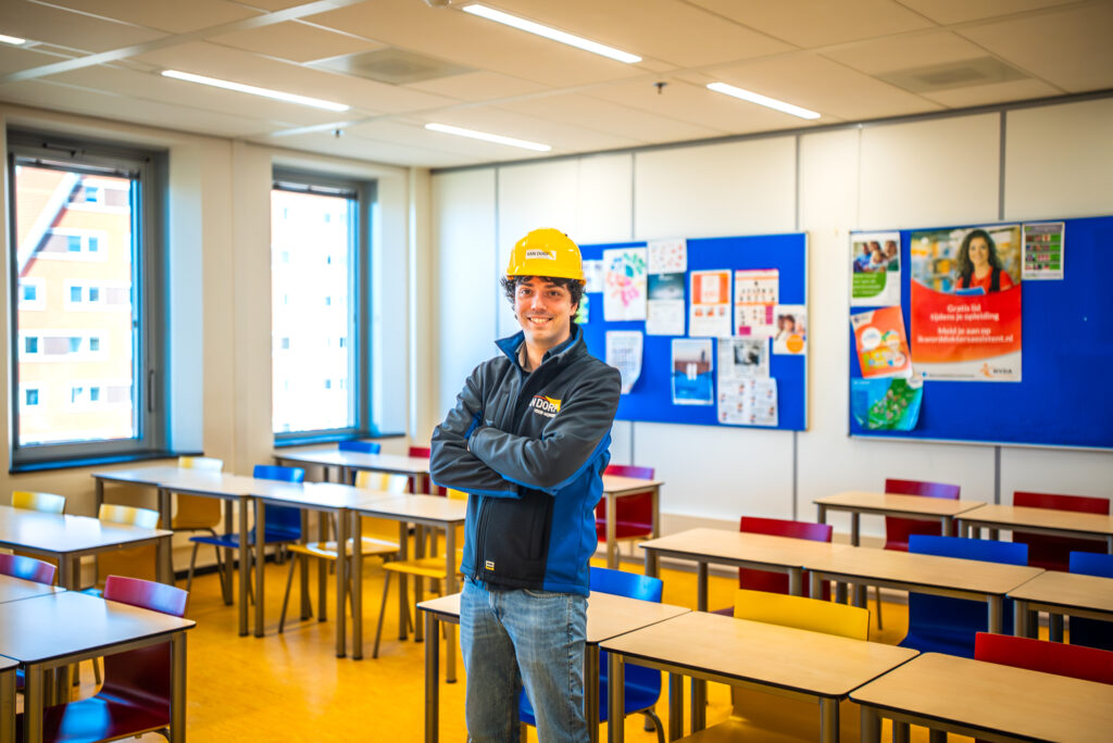 ROC Mondriaan verduurzaamt met Van Dorp en gaat van het gas af