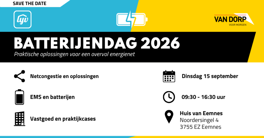 save the date batterijendag